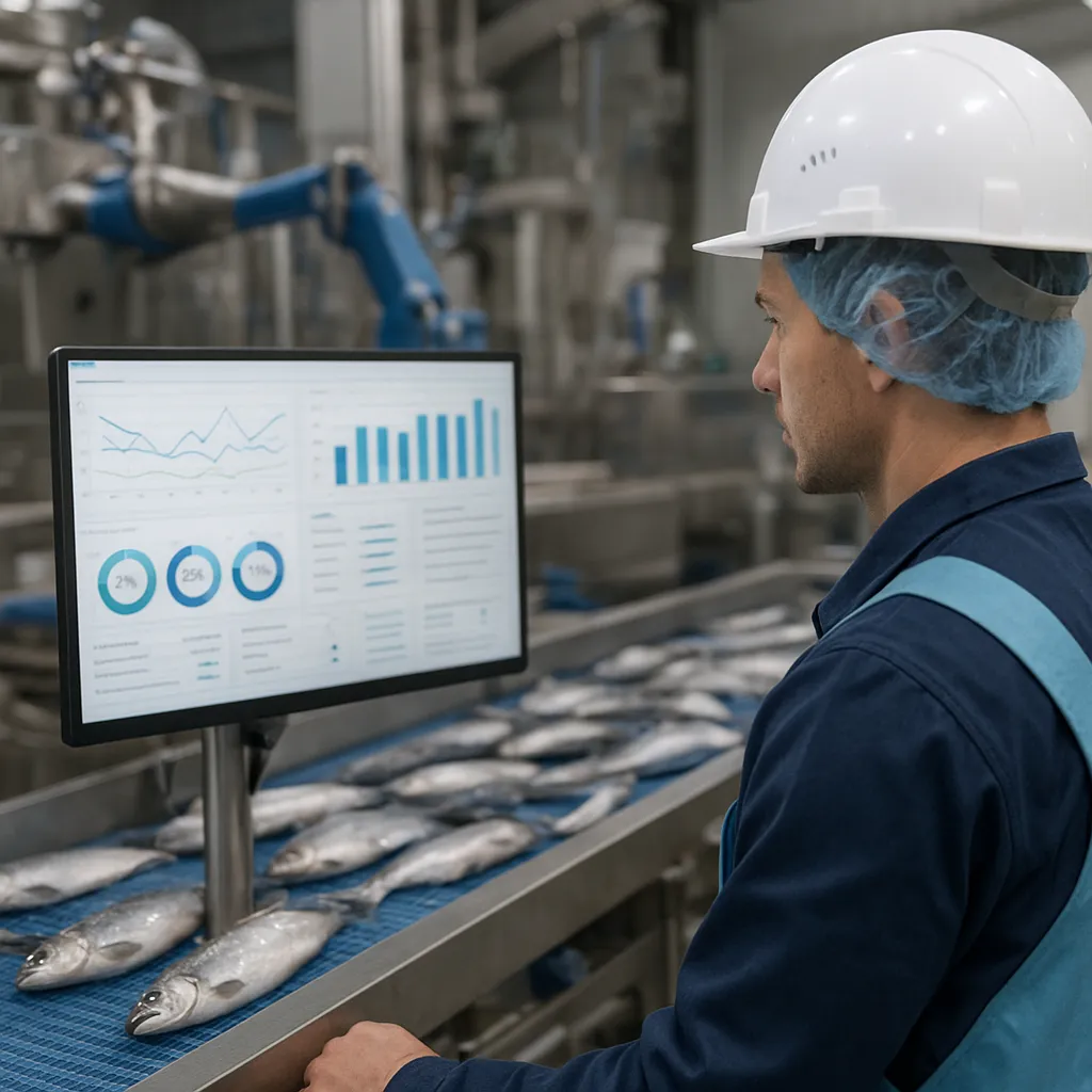Zdalne monitorowanie parametrów produkcji w przemyśle rybnym
