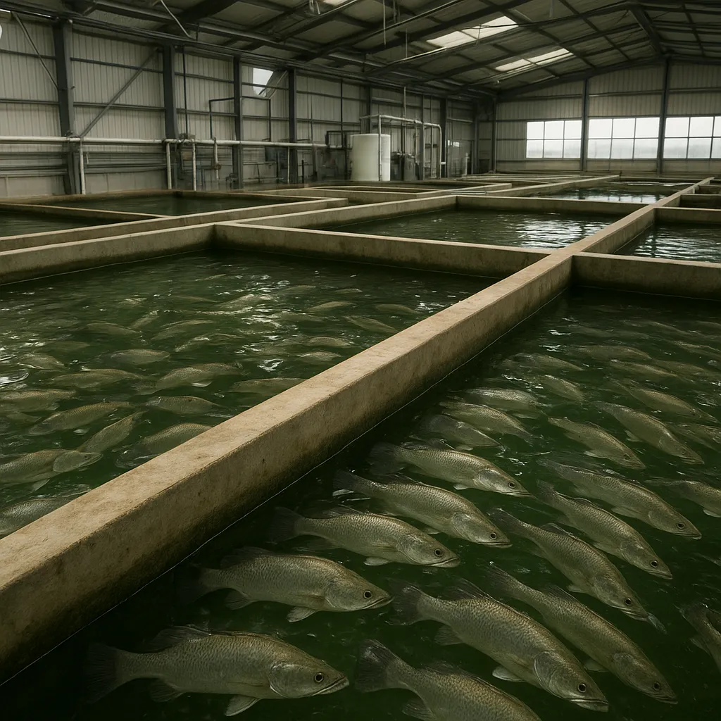 Hodowla barramundi w systemach zamkniętych