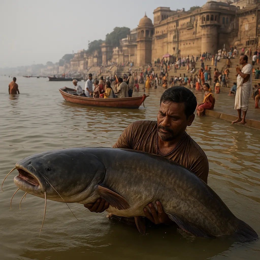 River Ganges – gigantyczne sumy i lokalna kultura