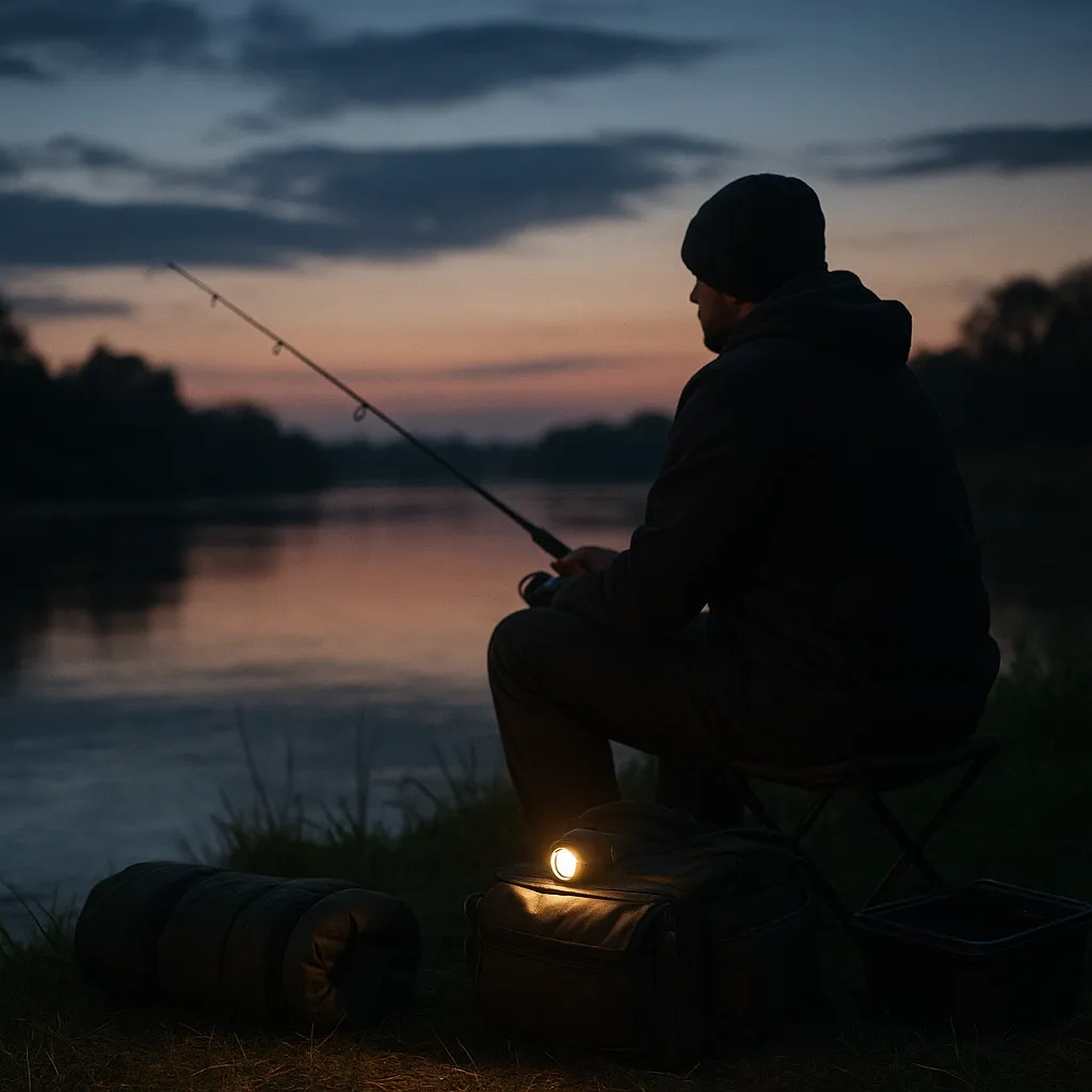 Jak przygotować się na nocną zasiadkę nad rzeką