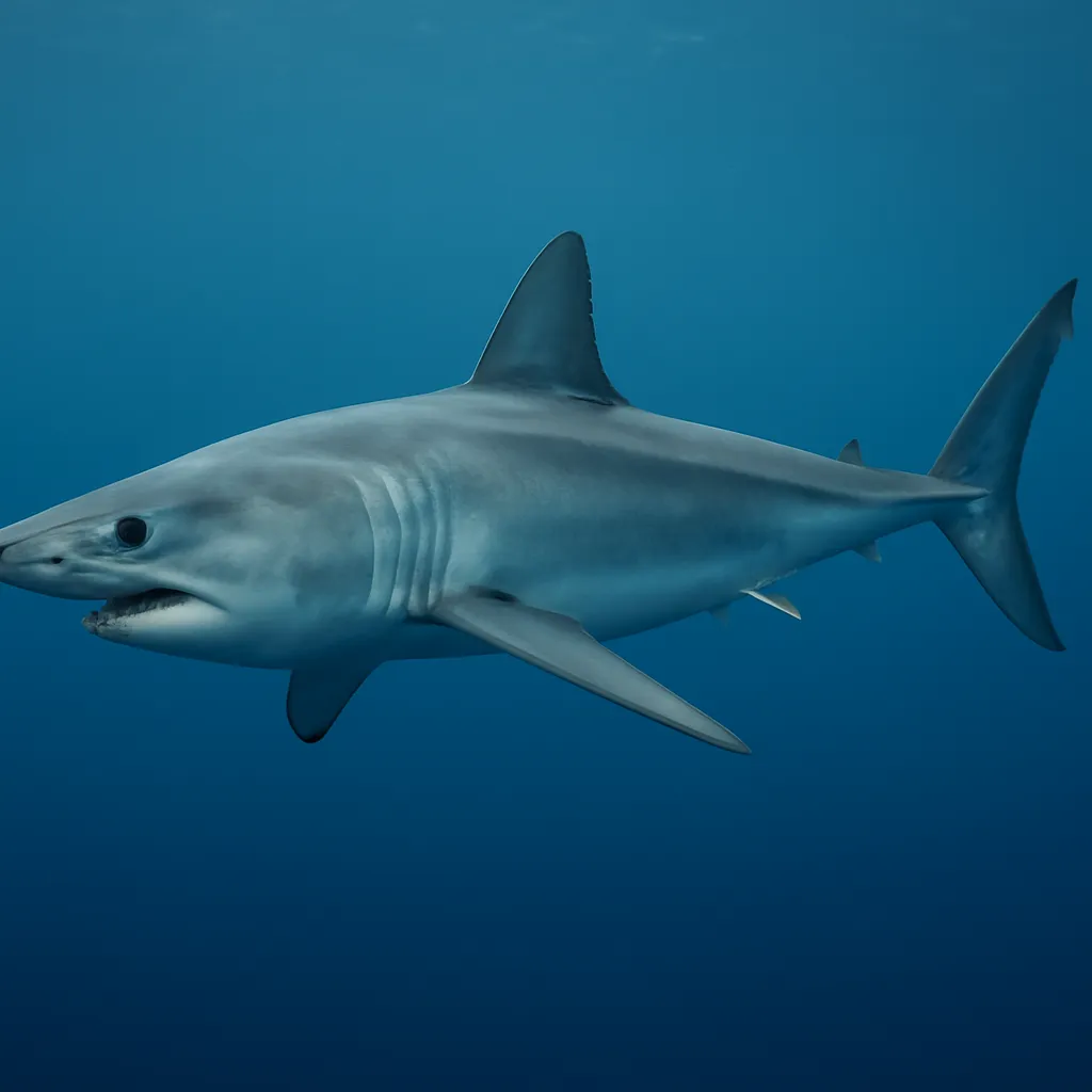 Rekin krótkopyski mako – Isurus paucus