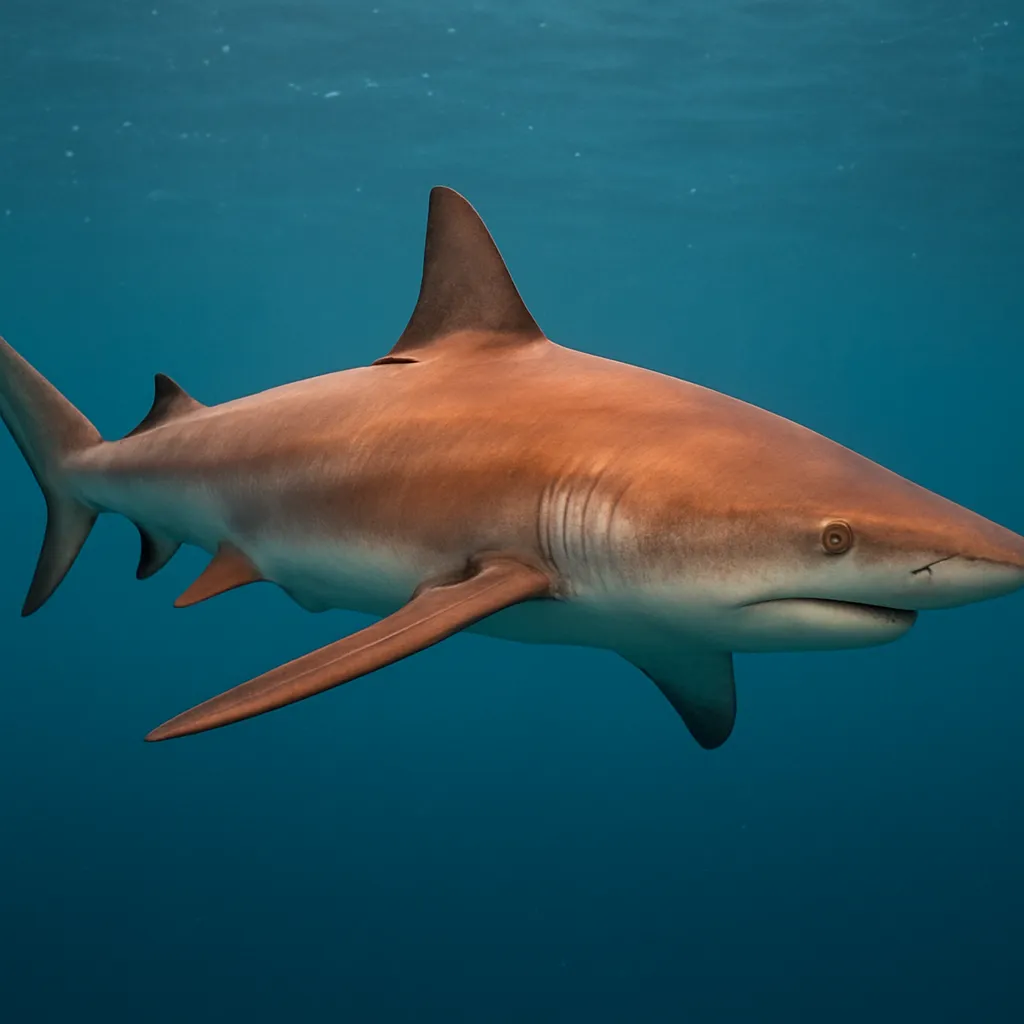 Rekin miedziany – Carcharhinus brachyurus