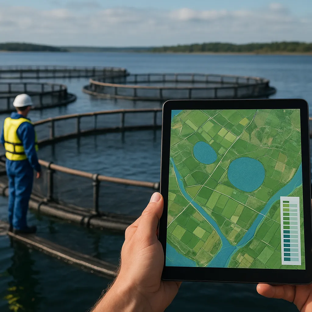 Cyfrowe mapowanie stawów hodowlanych z wykorzystaniem GIS