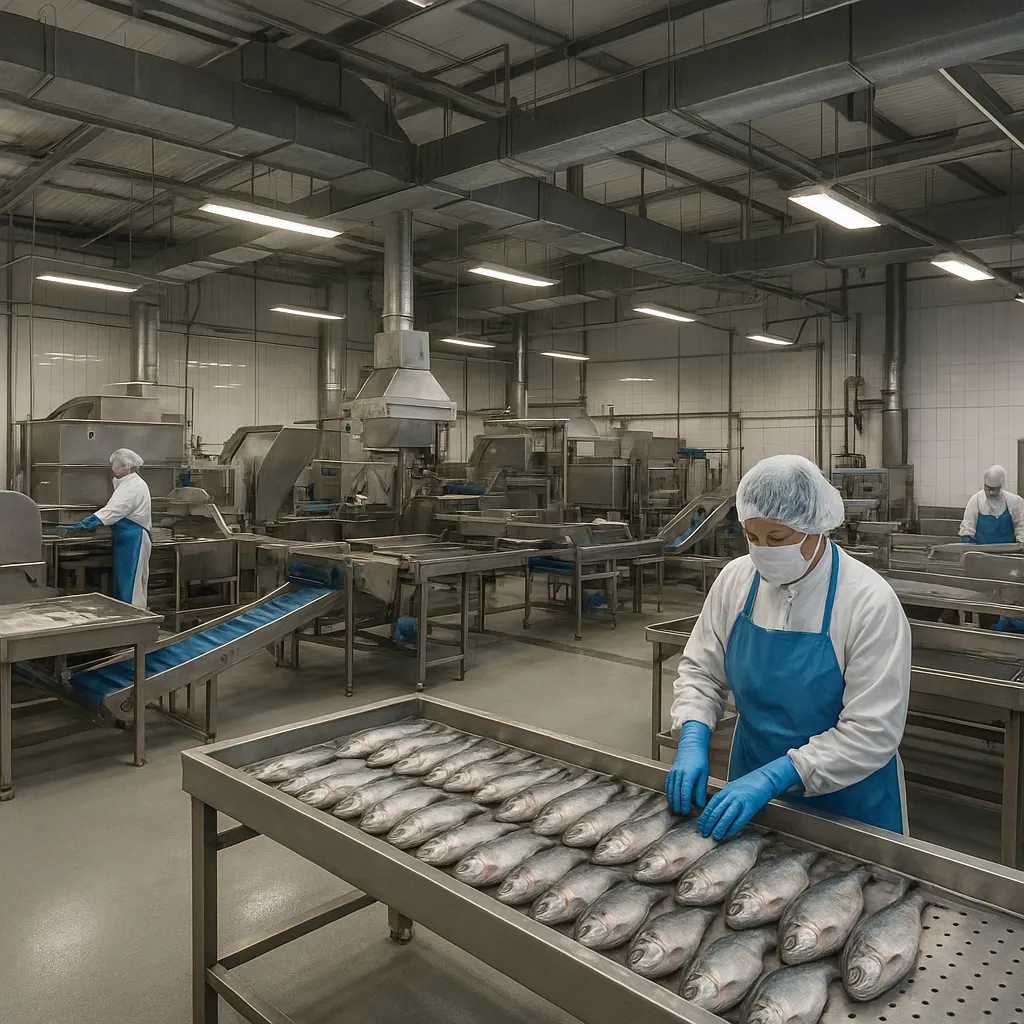 Wymagania budowlane dla hal produkcyjnych w przemyśle rybnym
