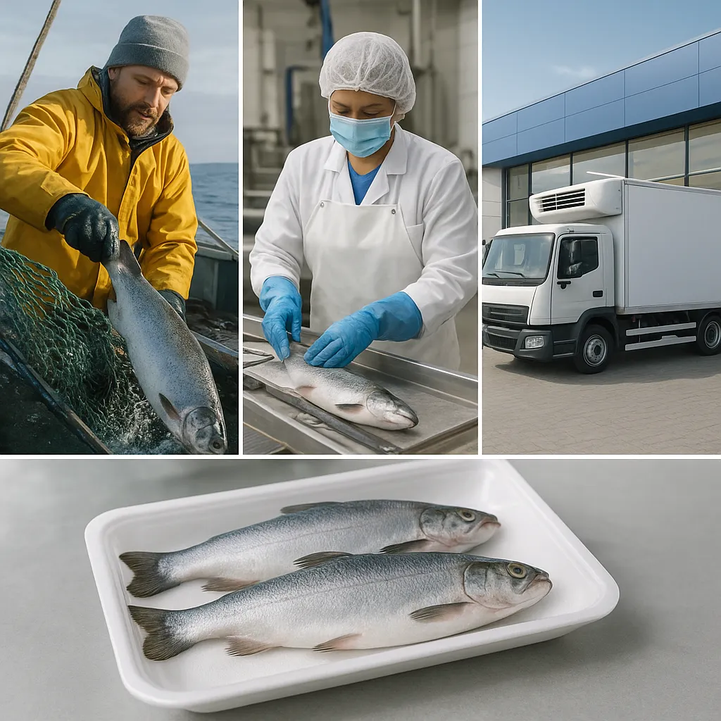 Cold chain management w przetwórstwie rybnym – od połowu do sklepu