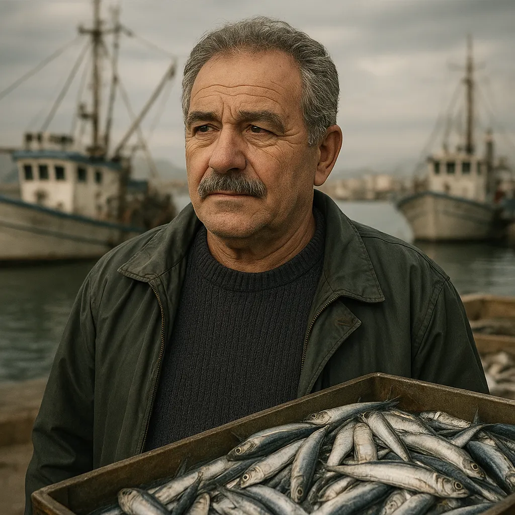 Panayiotis Papadopoulos – Grecja – armator znany z połowów sardynki i sardeli