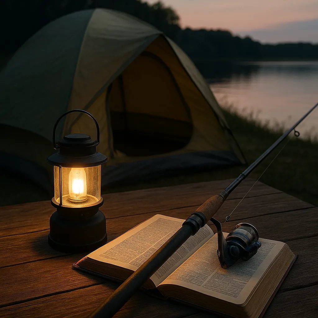 Lampka namiotowa – definicja