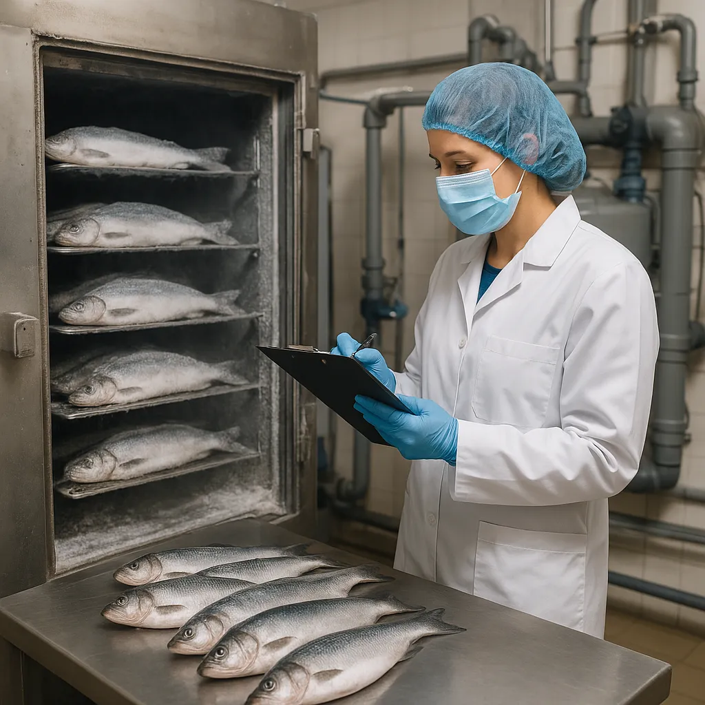 Walidacja procesu mrożenia ryb pod kątem bezpieczeństwa mikrobiologicznego