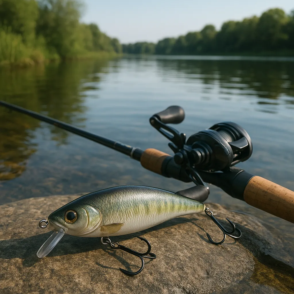Test przynęt typu prop bait – efektywność na płytkiej wodzie