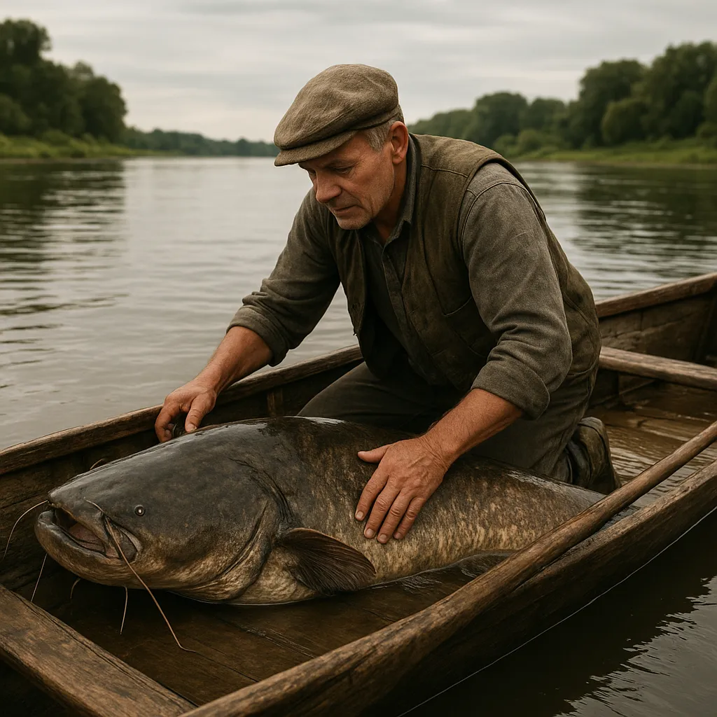 Historia połowów suma w dorzeczu Wisły