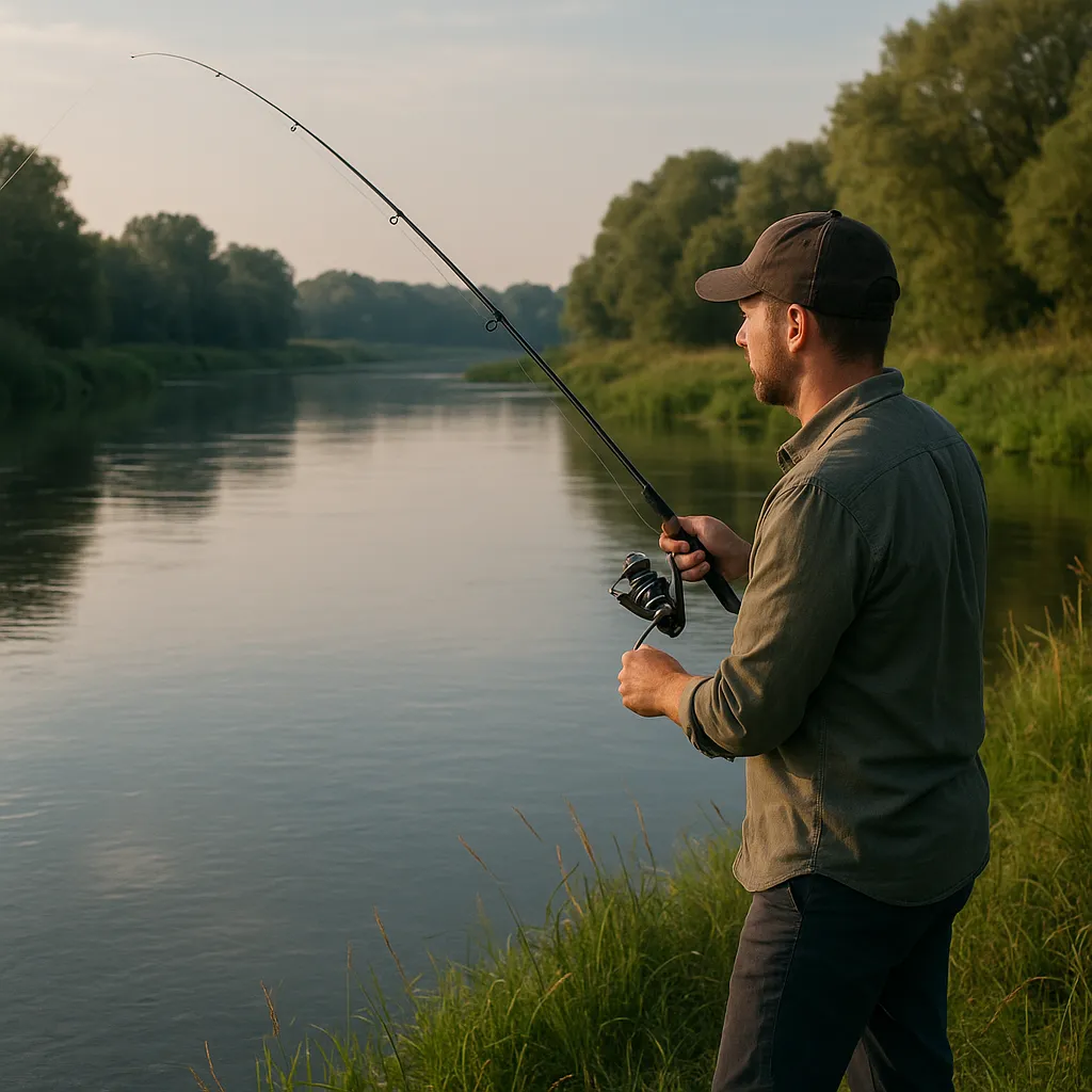 Spinning na Warta River – gdzie szukać bolenia