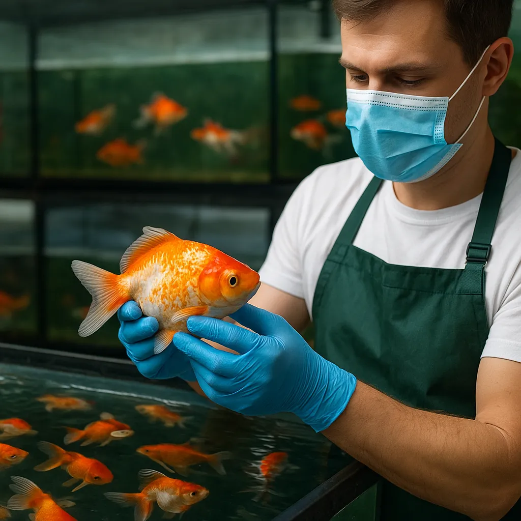 Iridowirusy w hodowli ryb ozdobnych – jak chronić produkcję