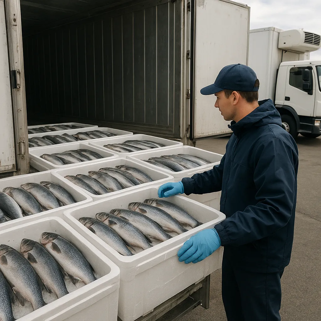 Transport ryb w kontenerach chłodniczych – na co zwrócić uwagę