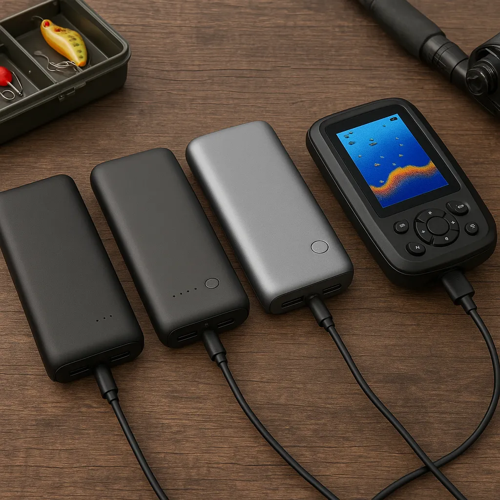 Porównanie powerbanków o dużej pojemności – ile ładują echosondę?