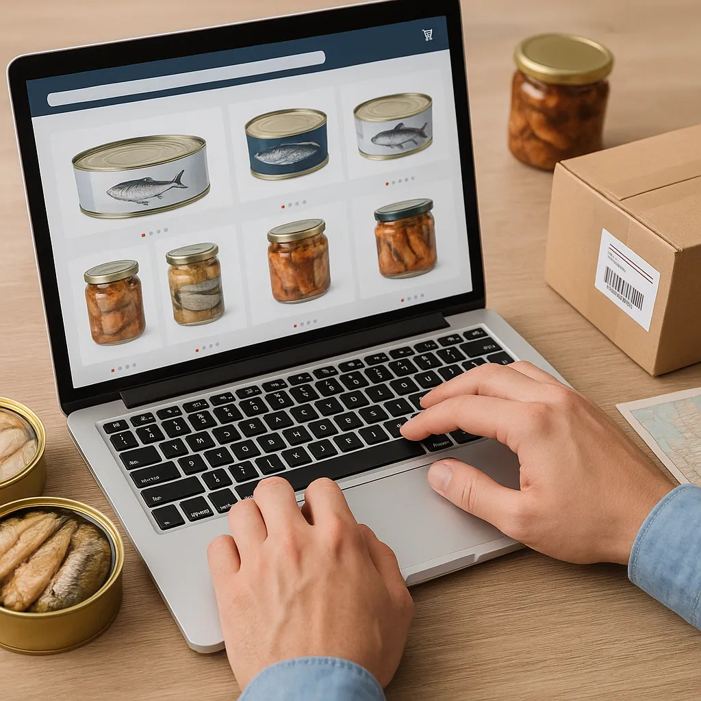 Sprzedaż przetworów rybnych w modelu e-commerce cross-border
