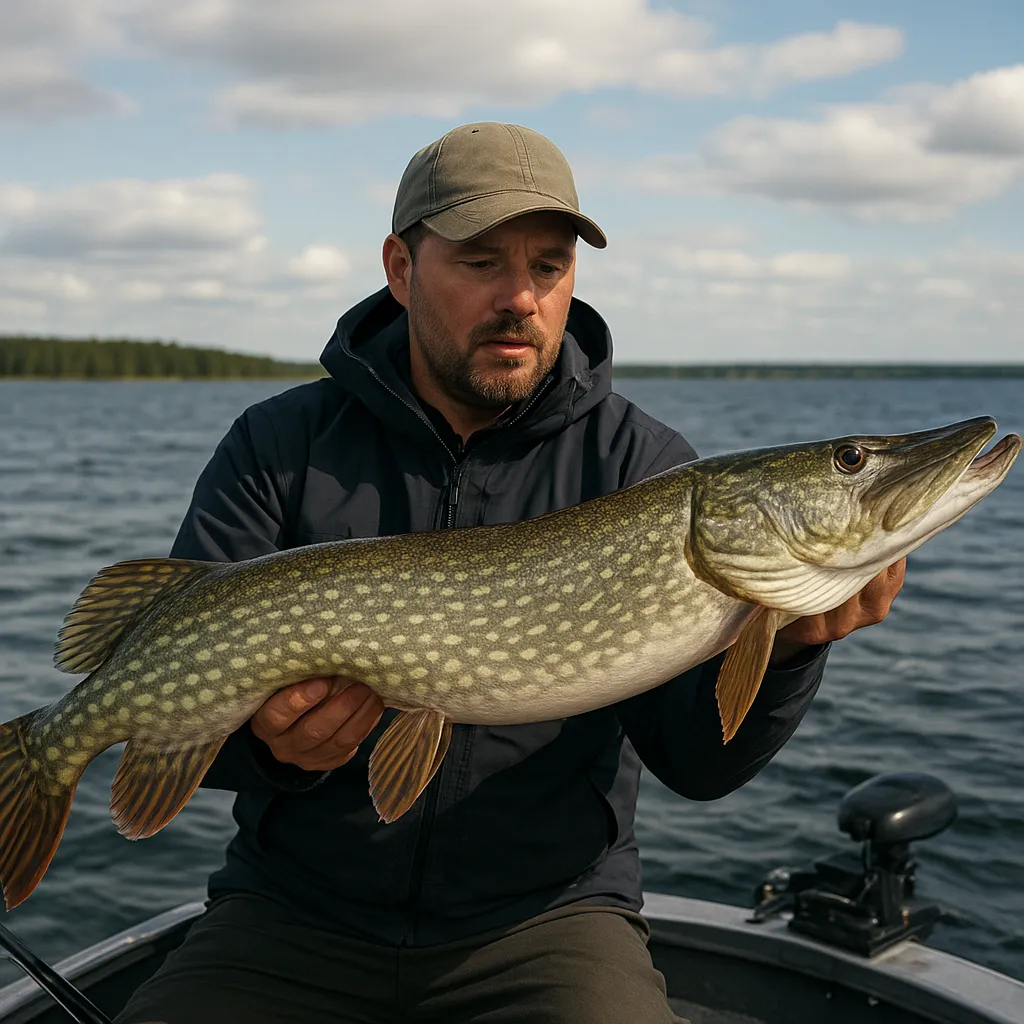 Szczupaki z Lake Vänern – trolling w praktyce