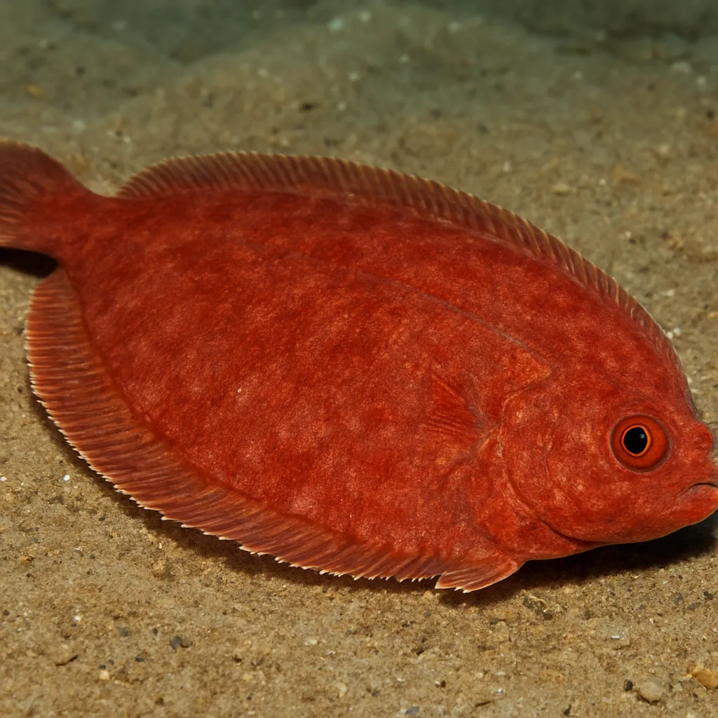 Sola czerwonawa – Aseraggodes firmisquamis