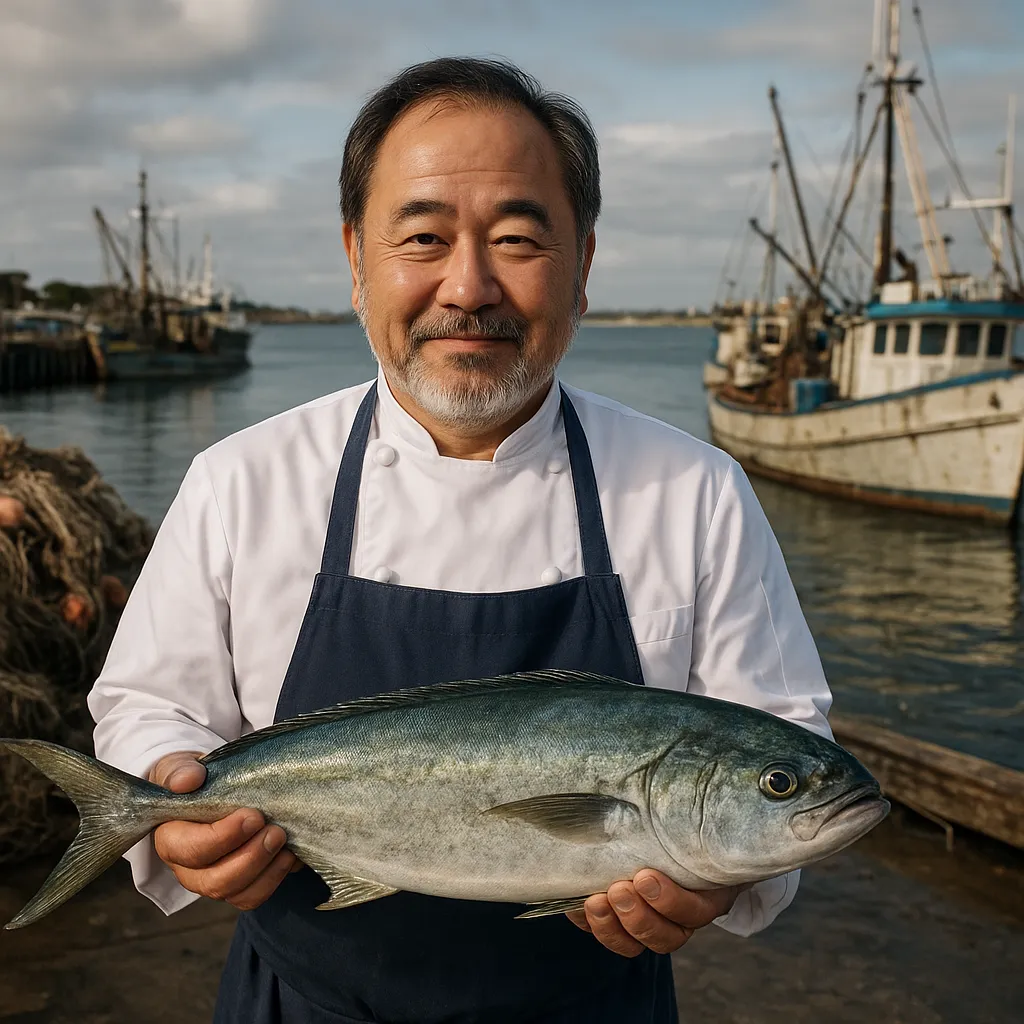 Tetsuya Wakuda – Australia/Japonia – propagator wykorzystania świeżych ryb w gastronomii