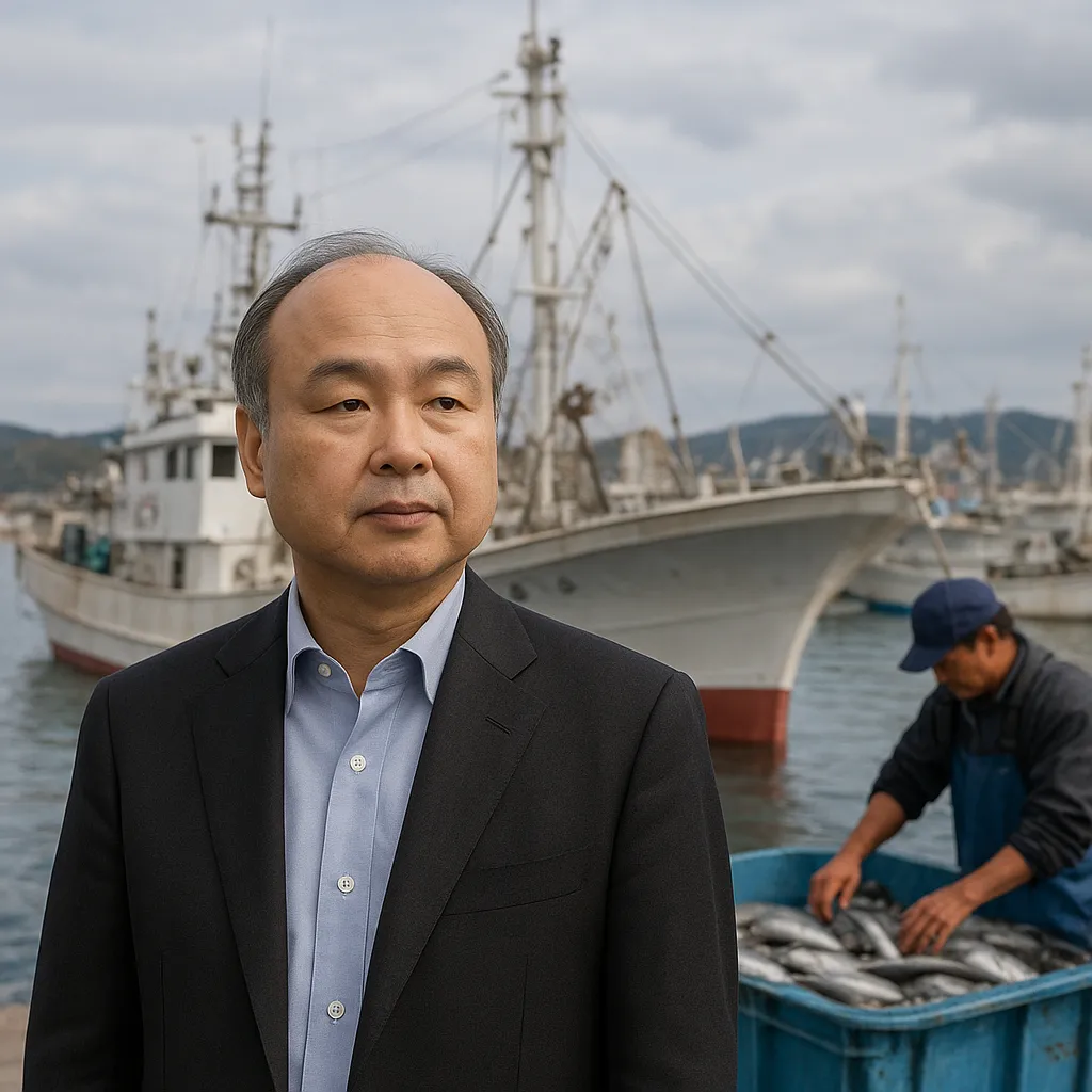 Masayoshi Son – Japonia – inwestor w technologie monitorowania połowów