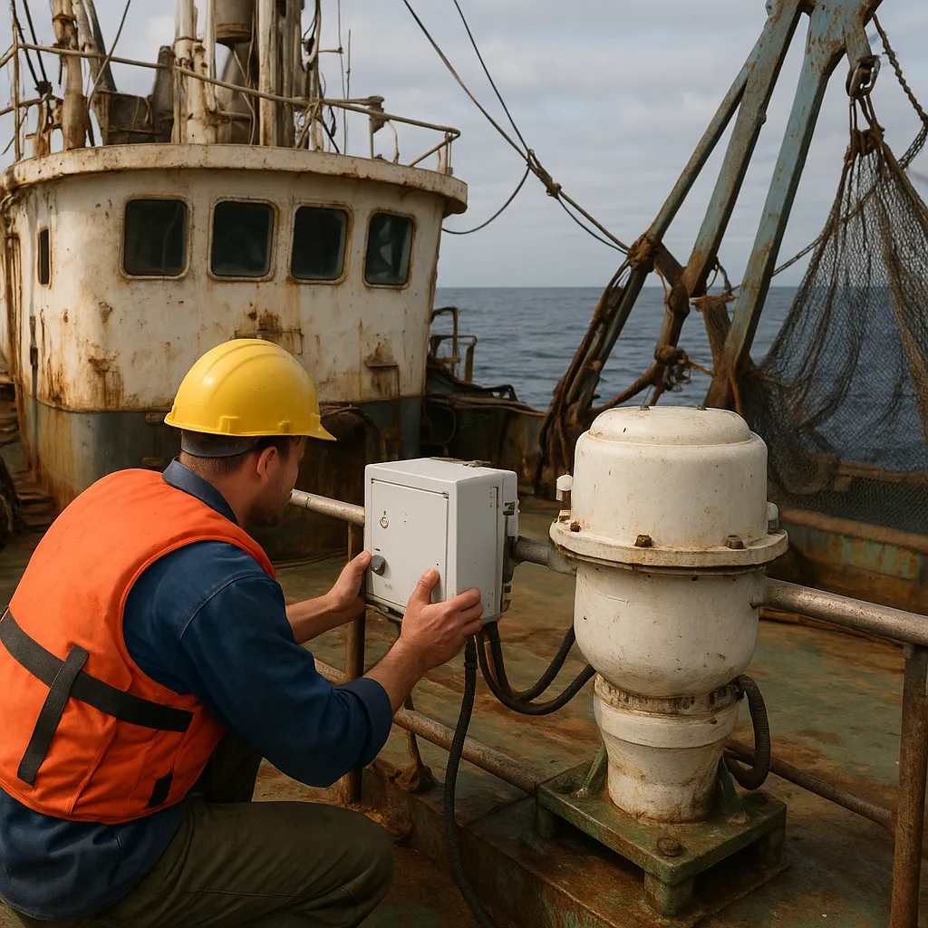 Instalacja systemów przeciwprzechyłowych w starszych trawlerach