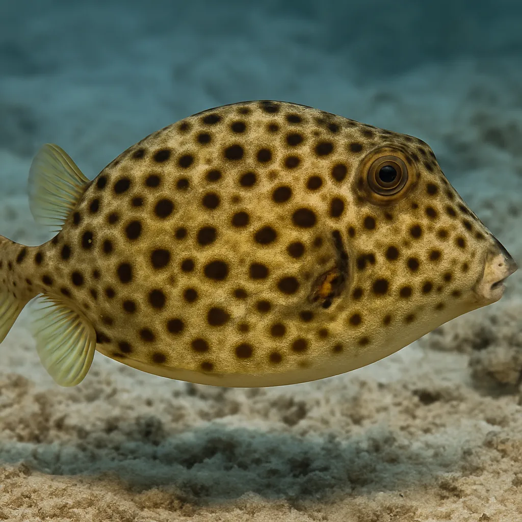 Pancernik cętkowany – Xanthichthys mento