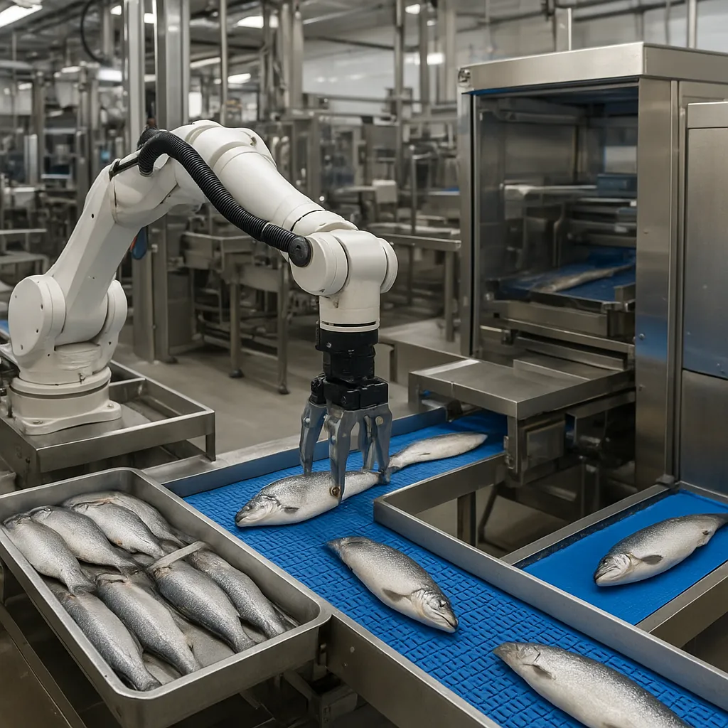 Nowoczesne linie pakujące w przetwórstwie rybnym – automatyzacja i robotyzacja