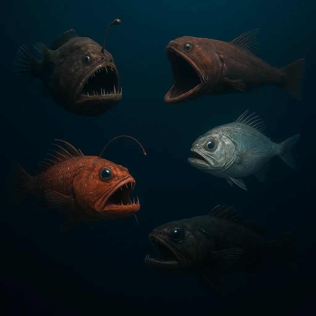 Jakie są gatunki ryb żyjące w głębinach oceanów