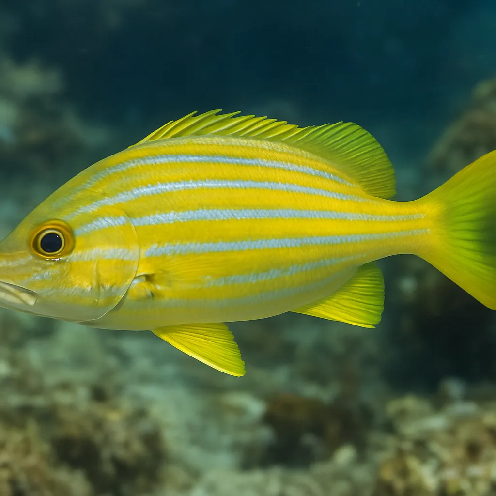 Kaniak żółty – Haemulon flavolineatum