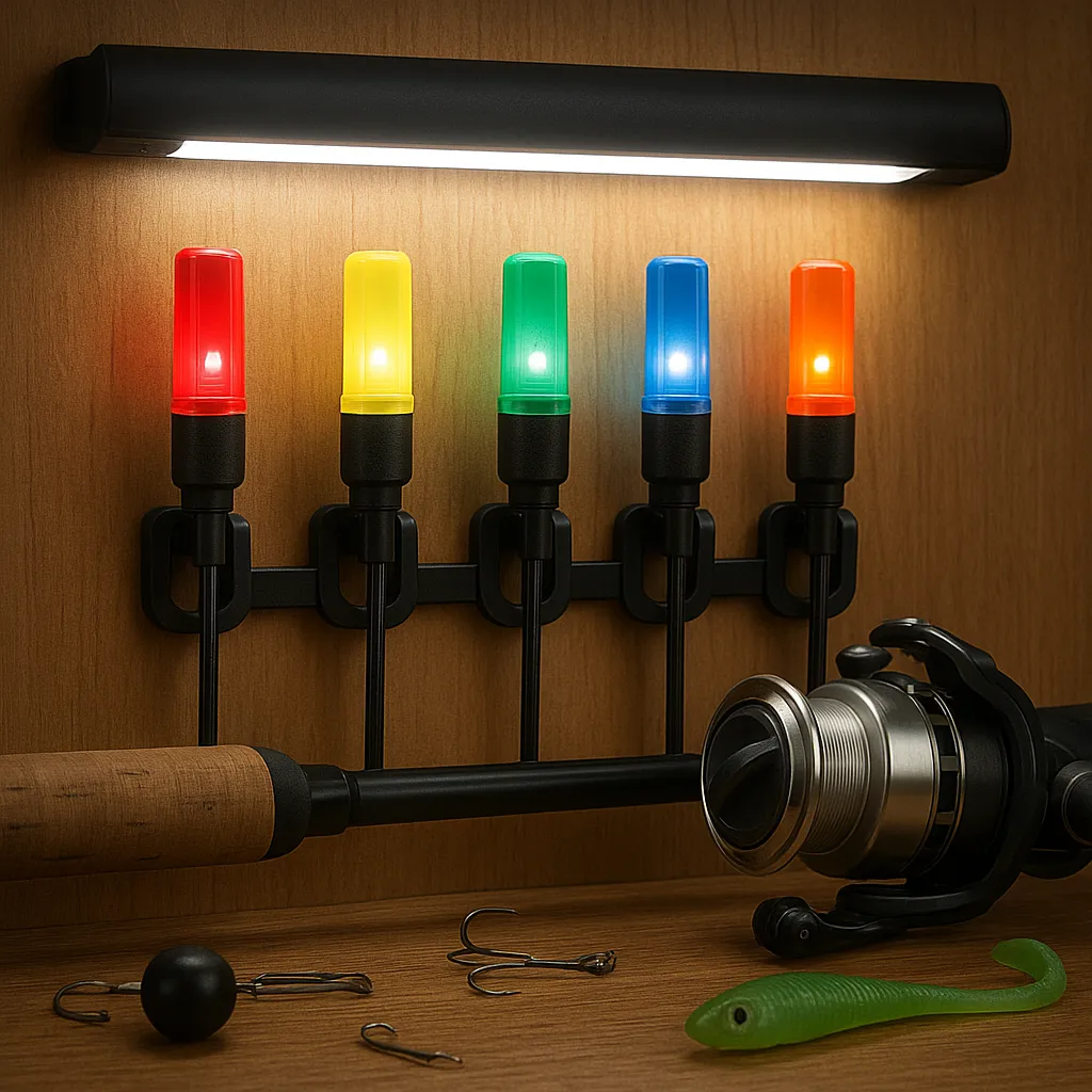 Test markerów z podświetleniem LED