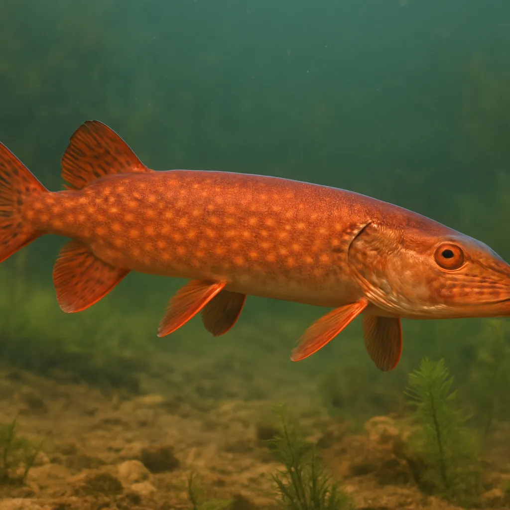 Szczupak czerwony – Esox reichertii