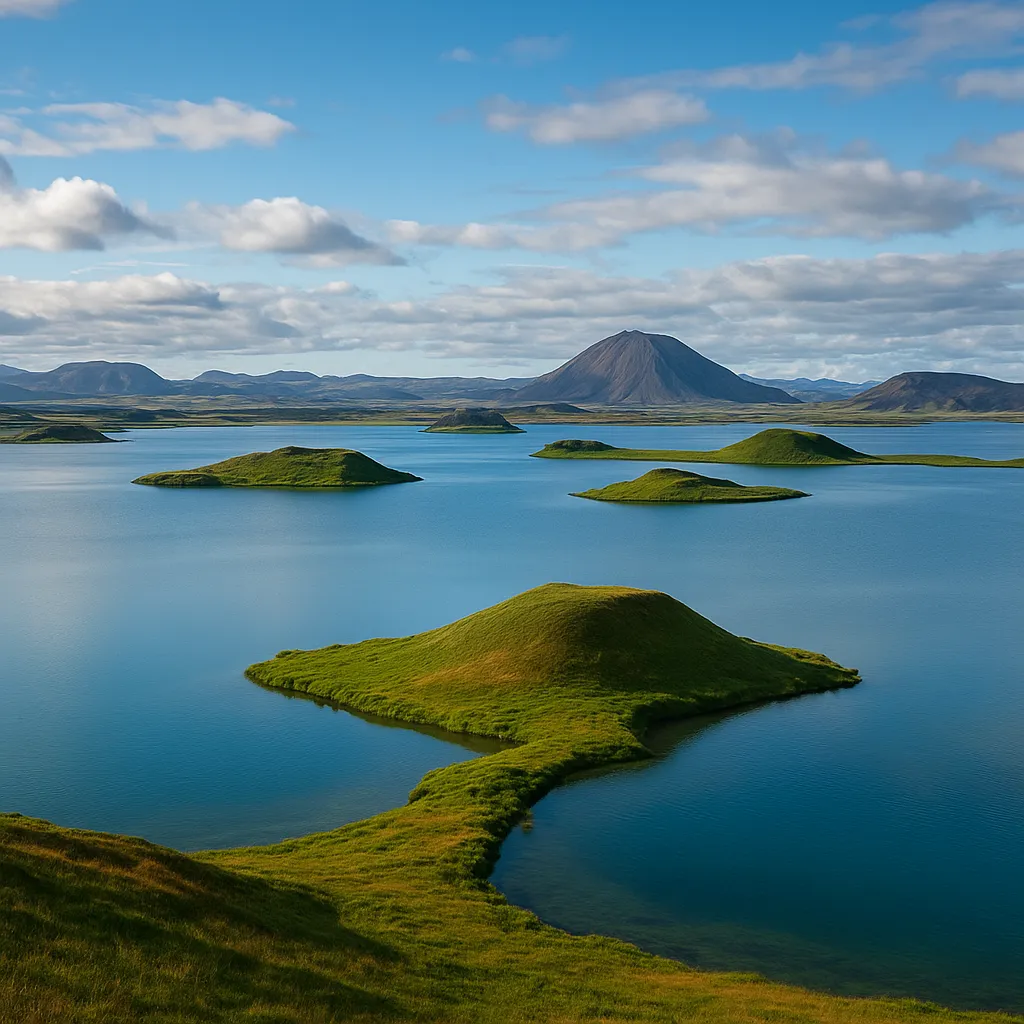 Jezioro Mývatn – Islandia