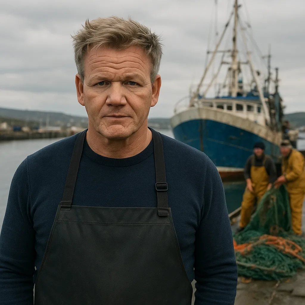 Gordon Ramsay – Wielka Brytania – popularyzator odpowiedzialnego pozyskiwania ryb w gastronomii