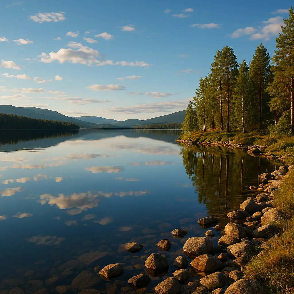 Lake Femunden – Norwegia