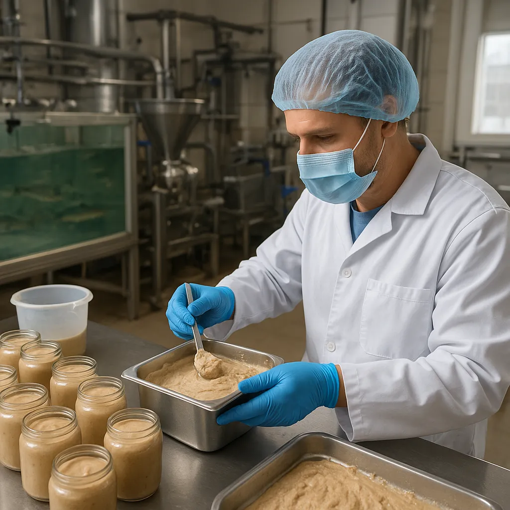Zarządzanie alergenami przy produkcji past rybnych z dodatkami