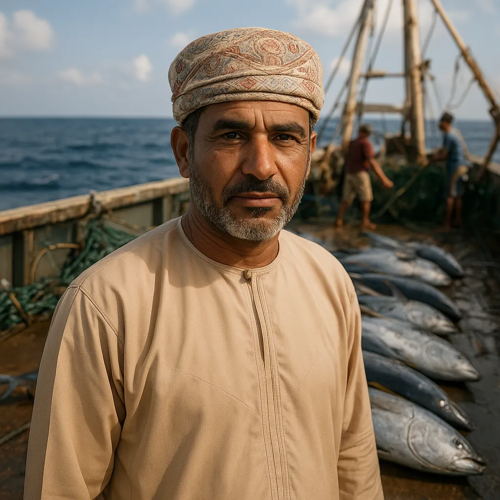 Ahmed Al-Farsi – Oman – organizator połowów tuńczyka na Oceanie Indyjskim