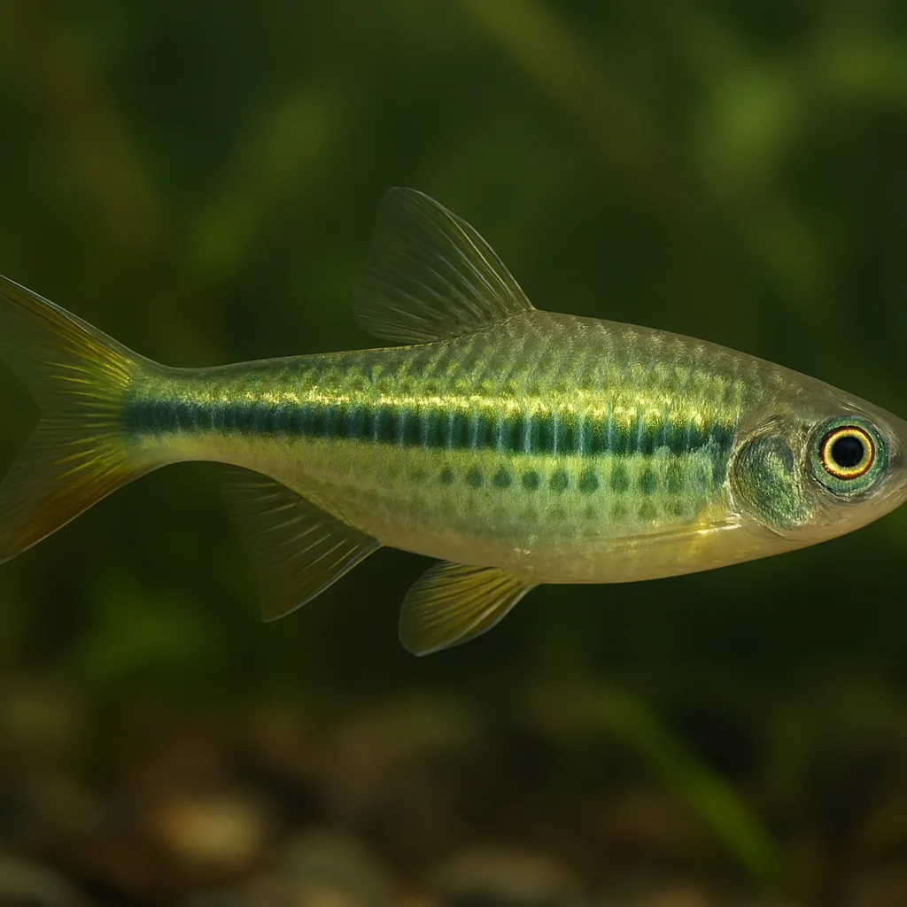 Karpiowata zielona – Devario aequipinnatus
