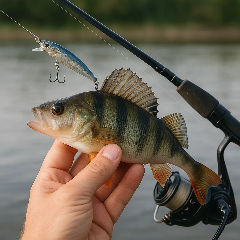 Test przynęt typu minnow na okonia