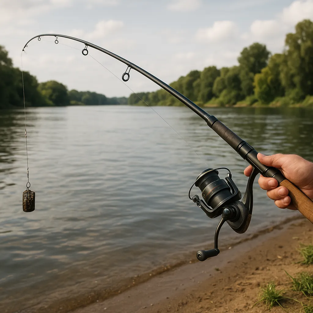 Feeder klasyczny na dużej rzece