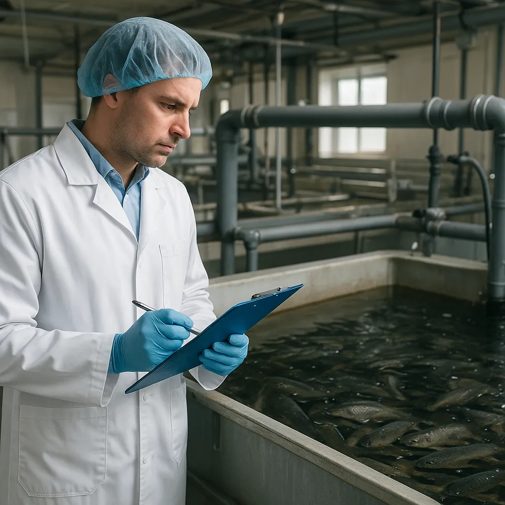 Kontrola antybiotyków w rybach hodowlanych – obowiązki producenta