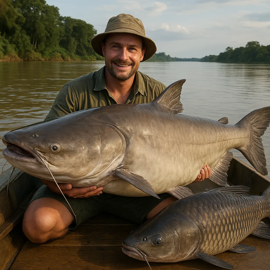 Wyprawa na Mekong River – gigantyczne karpie i sumy