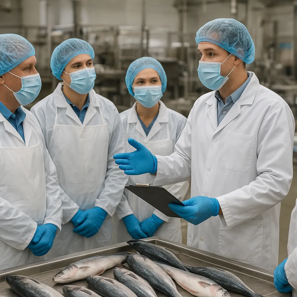 Szkolenia pracowników produkcyjnych w branży rybnej