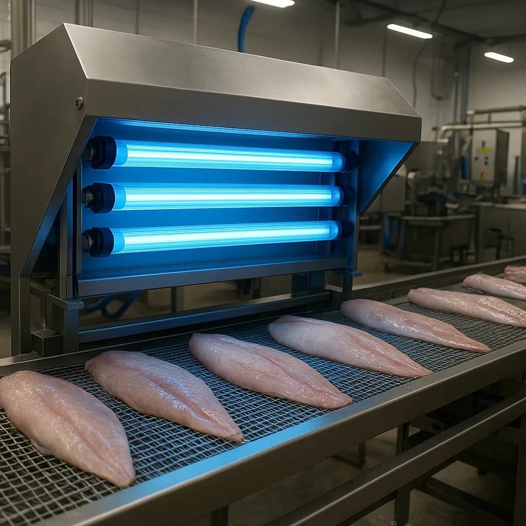 Systemy automatycznej dezynfekcji UV w halach produkcyjnych