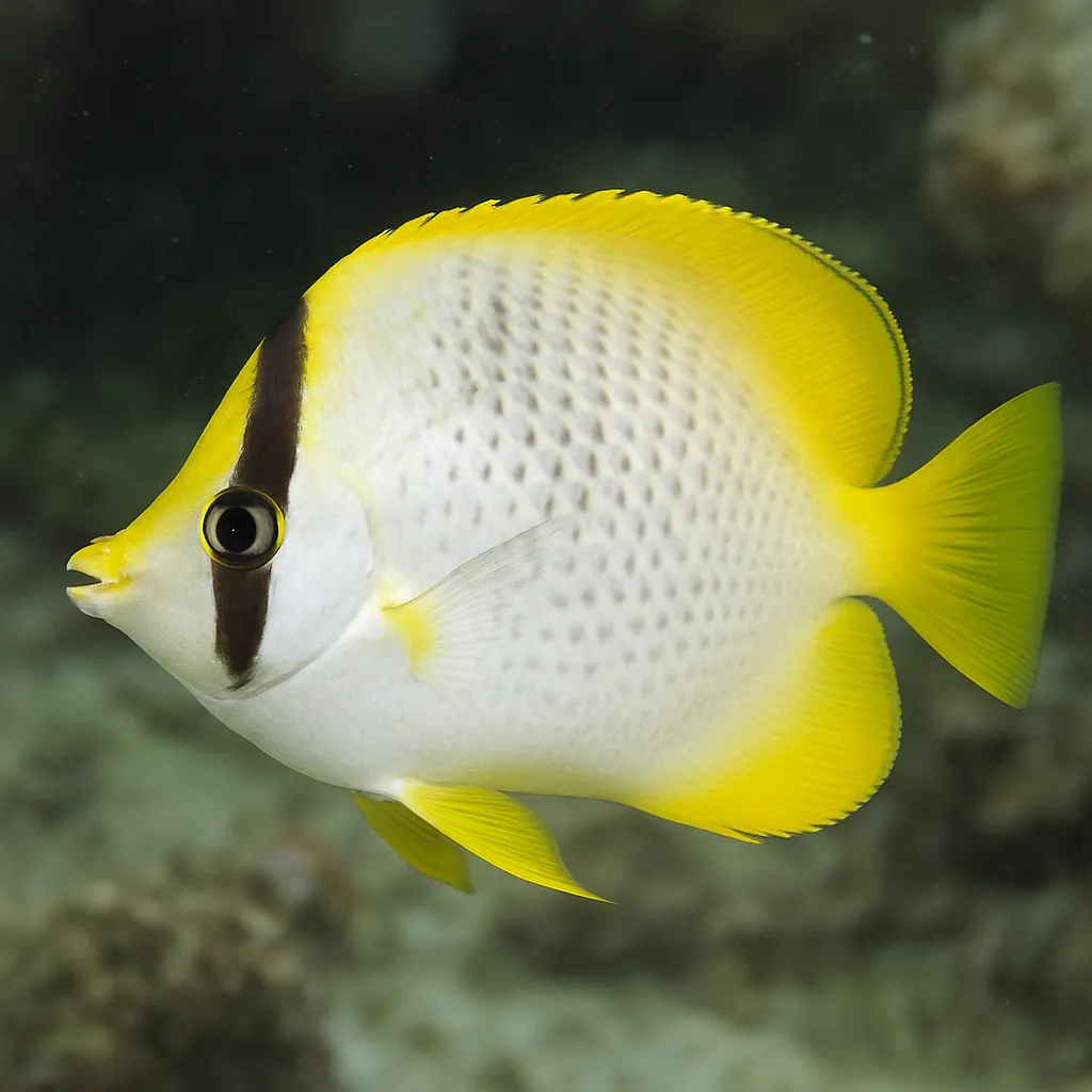 Ryba motylkowa żółtopłetwa – Chaetodon xanthocephalus
