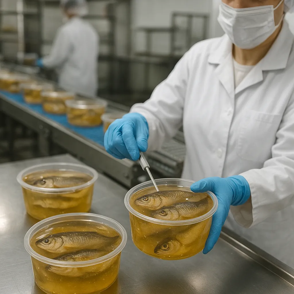Bezpieczeństwo żywności w produkcji ryb w galarecie
