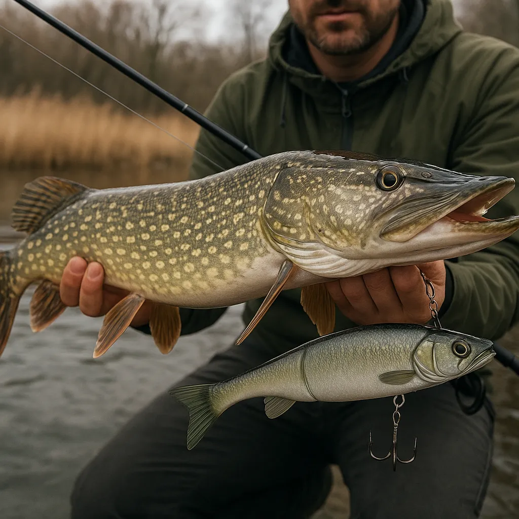 Test przynęt typu glide swimbait na trofealne szczupaki