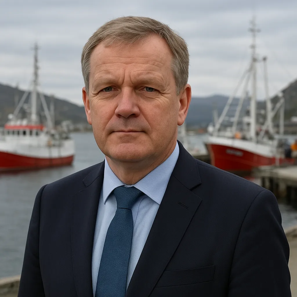 Svein Ludvigsen – Norwegia – minister rybołówstwa