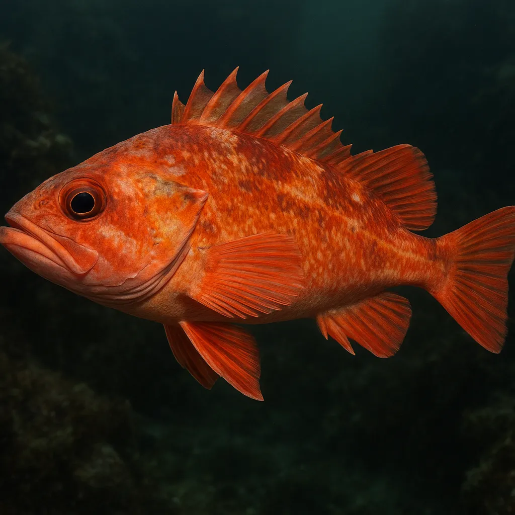 Karmazyn pacyficzny – Sebastes alutus
