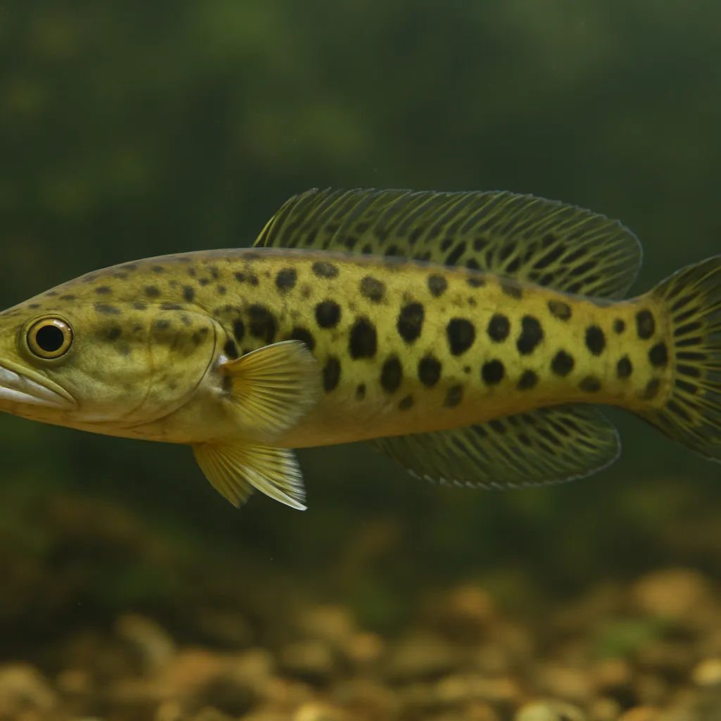 Channa zielona – Channa punctata