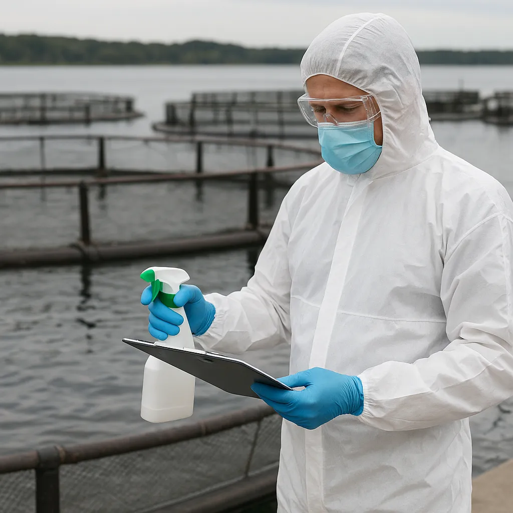 Plan bioasekuracji krok po kroku w gospodarstwie rybackim