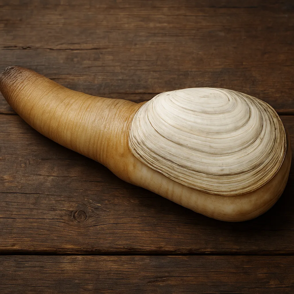 Małż geoduck pacyficzny – Panopea generosa
